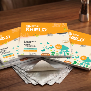 ZPAQ Shield Paper Foil Wrap Sheets (Paper + Foil)