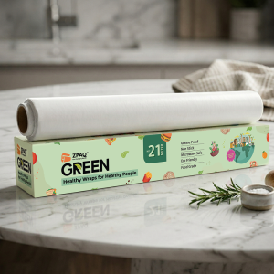 ZPAQ Green Food Wrapping Paper Roll